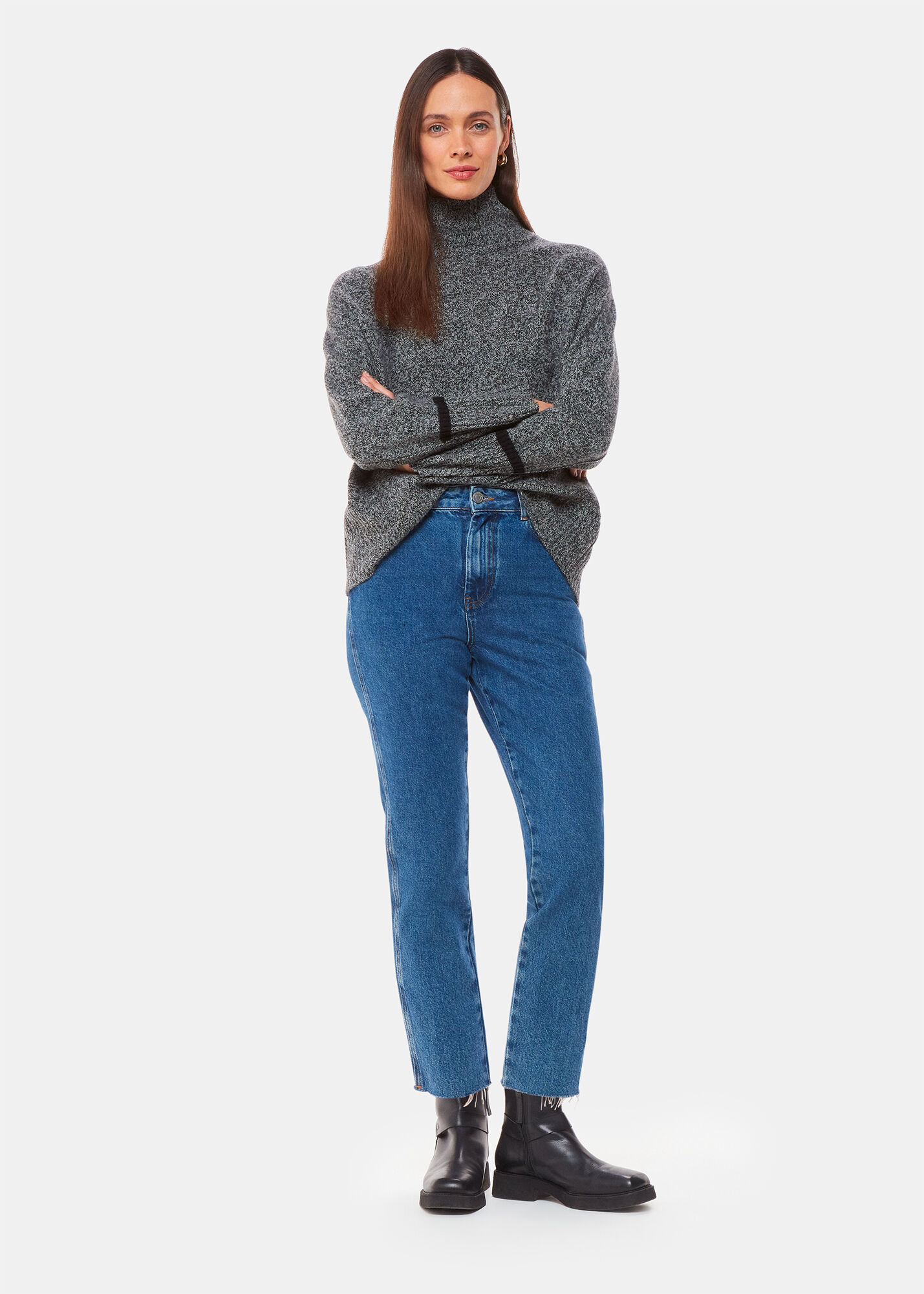 Authentic Slim Frayed Jean