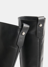 Maceo Lug Sole Knee High Boot