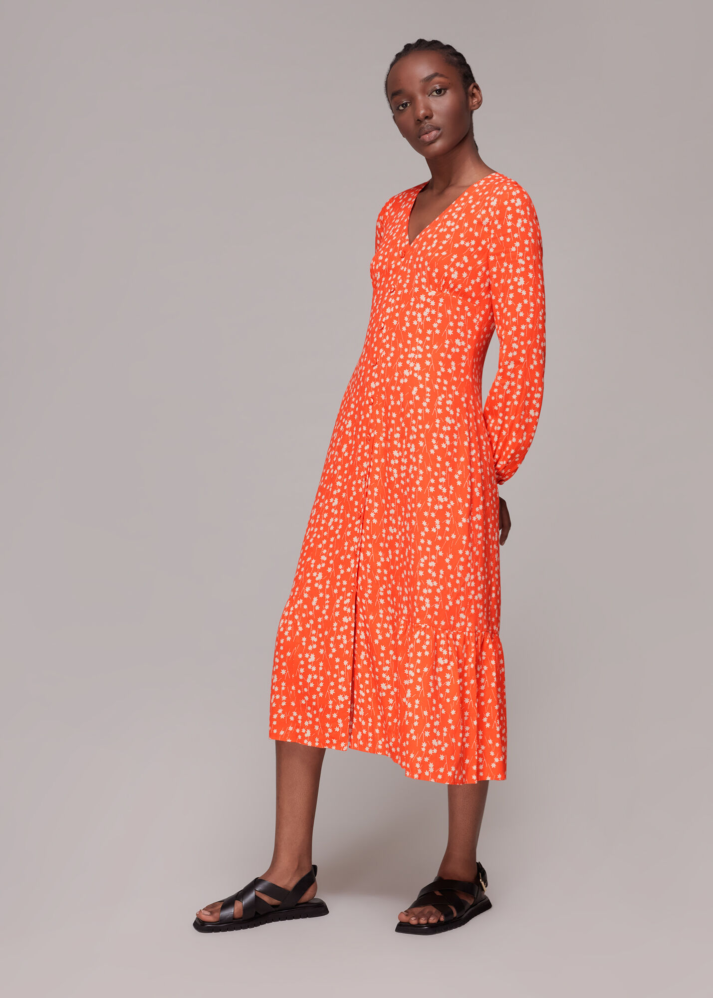 Star patterned shop dress