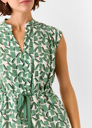 Abstract Squares Jumpsuit