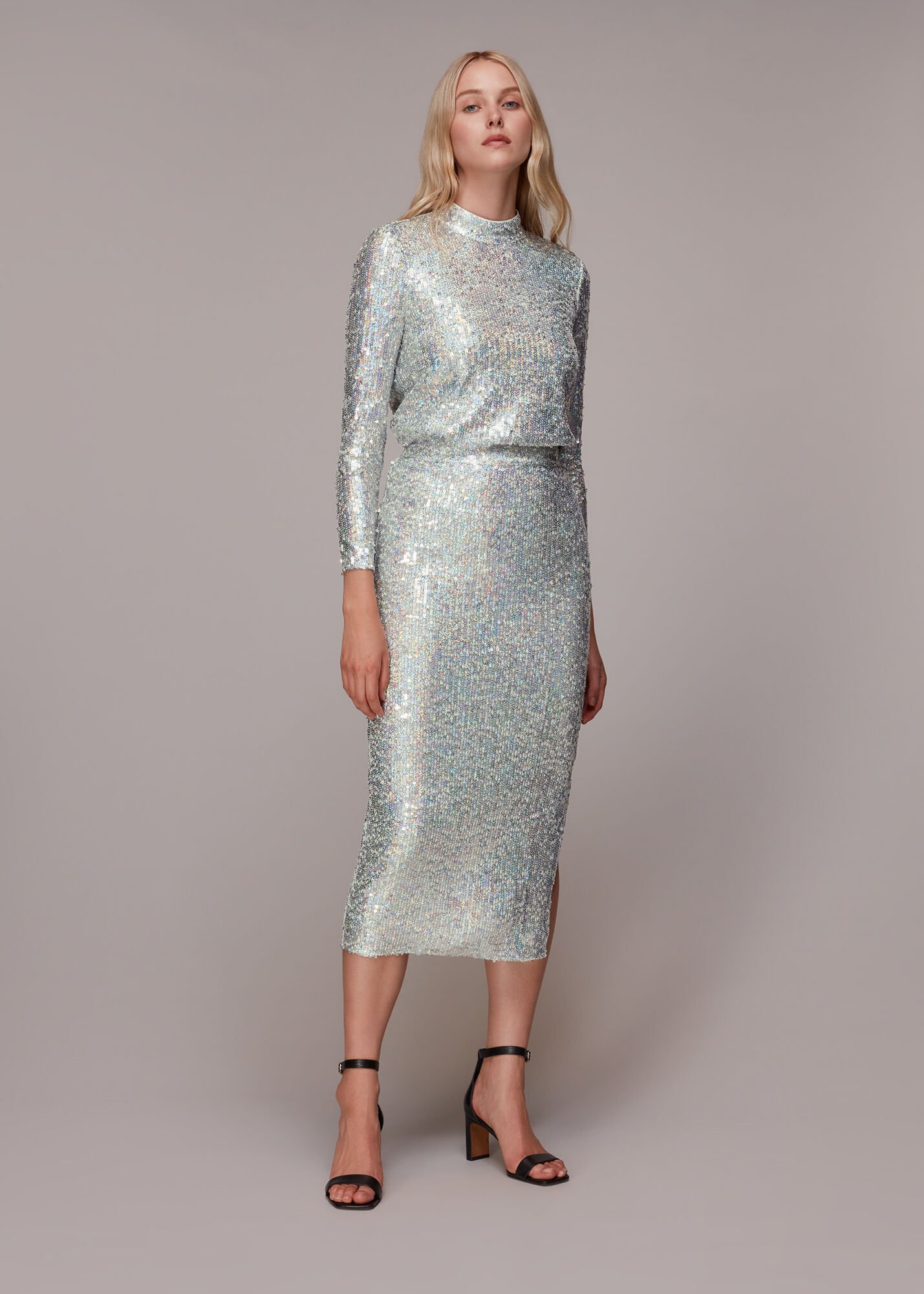 Silver hotsell sparkly top