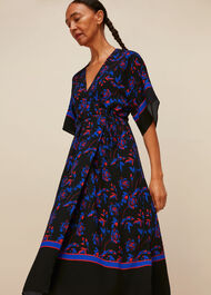 Dee Floral Print Wrap Dress