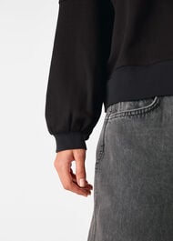 Gathered Full Sleeve Sweat