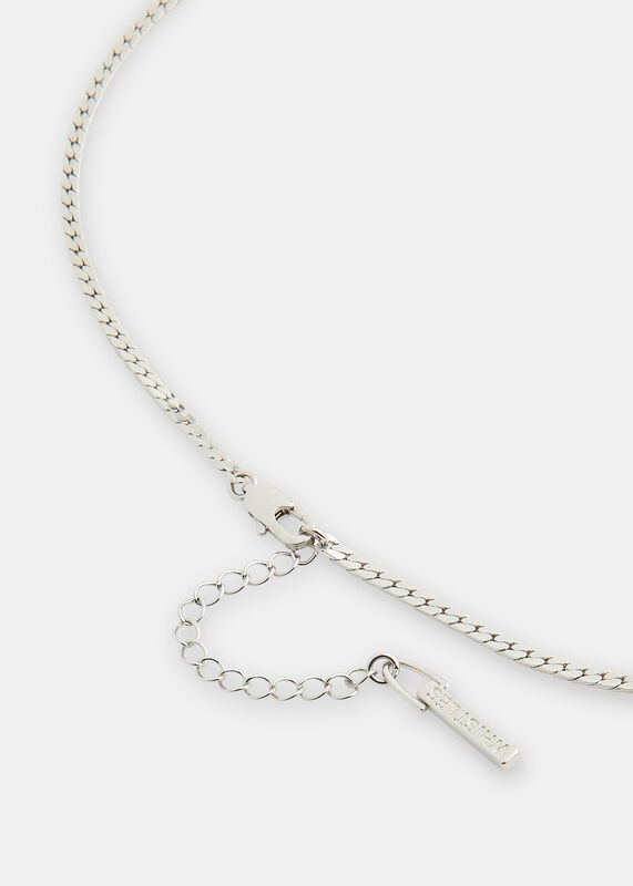 Silver Classic Snake Chain Necklace