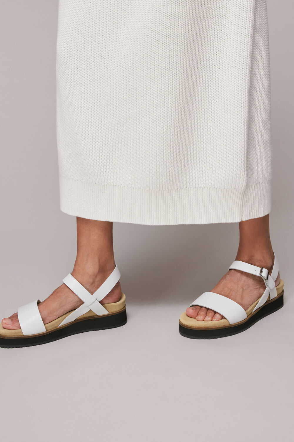 Ivory Nola Footbed Sandal