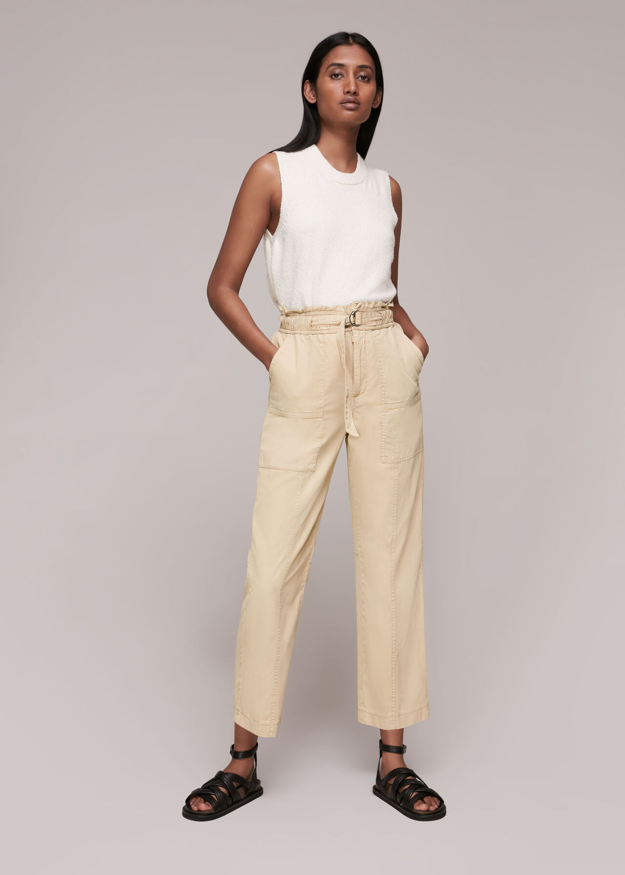 Cargo Straight Leg Trouser