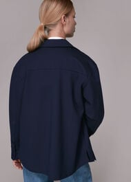 Ponte Jersey Overshirt