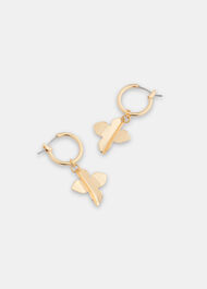 Leaf Hoop Earring