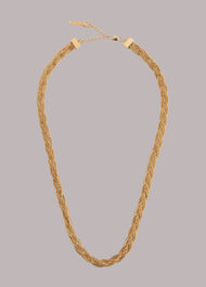 Plaited Chain Necklace