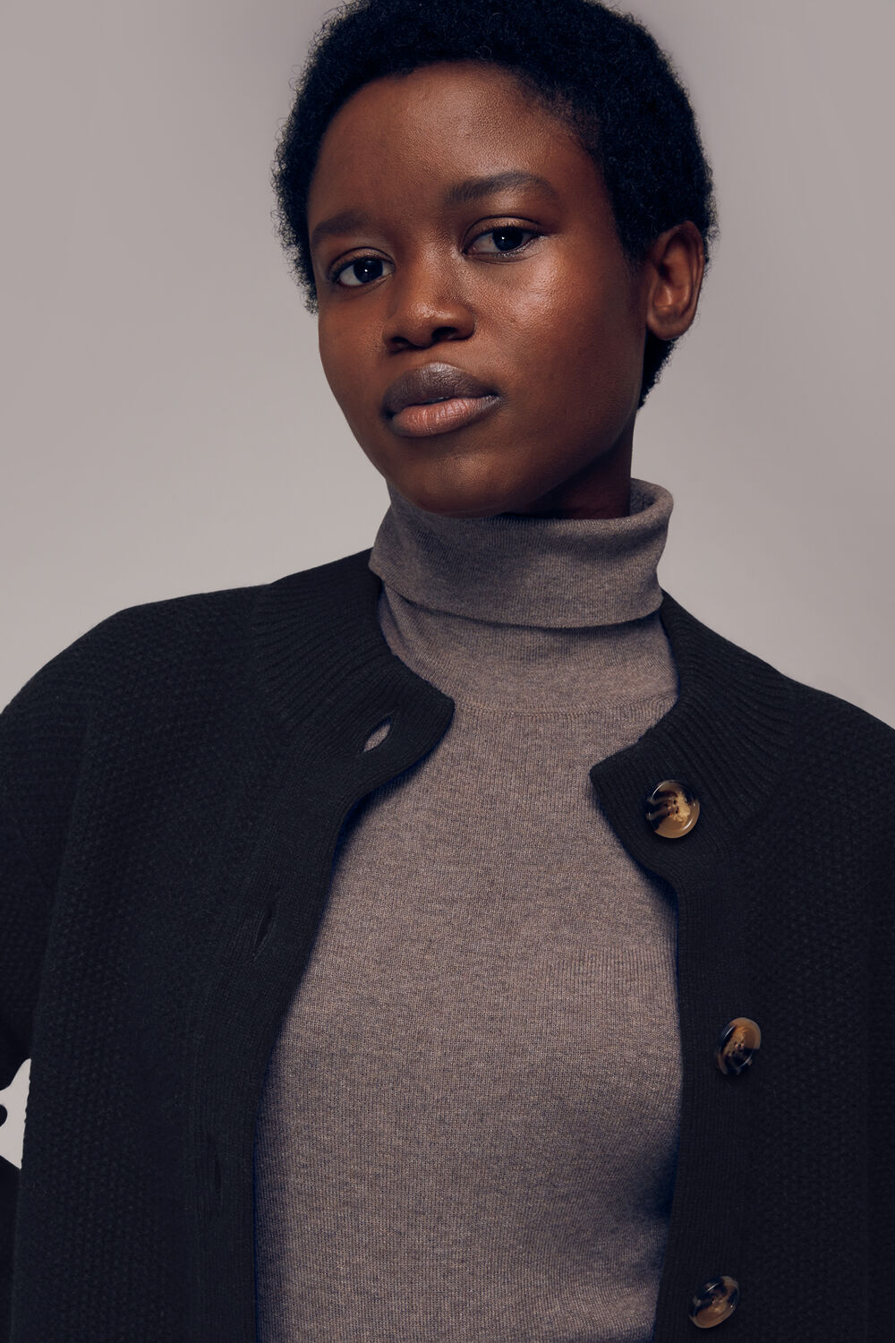 Moss Stitch Cardigan