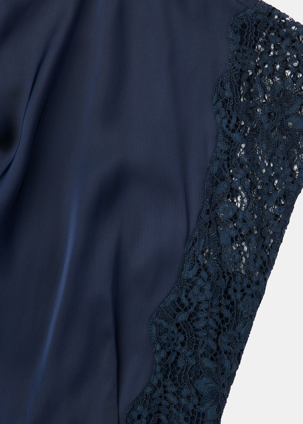 Satin Lace Occasion Jumpsuit