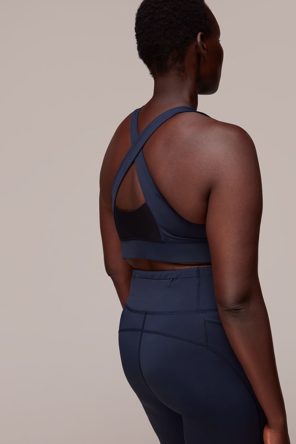 Crossover Back Sports Bra