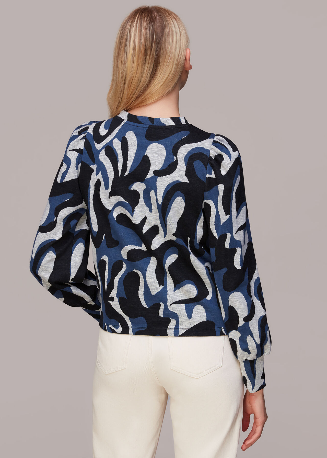 Foliage Jacquard Sweat