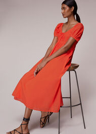 Tie Detail Elouise Midi Dress