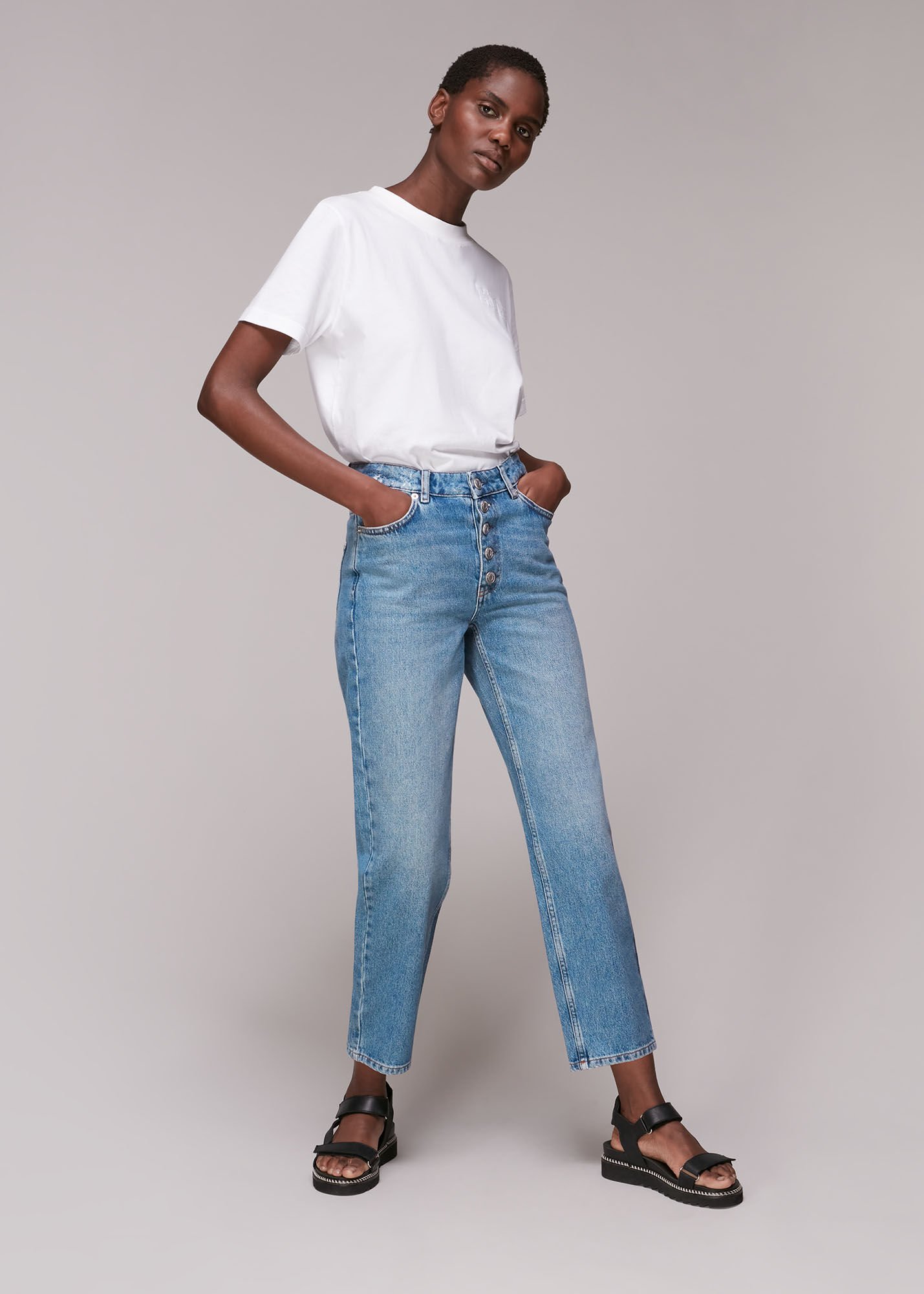 Straight Leg Style Jeans for Women