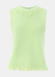 Fringe Detail Knitted Tank