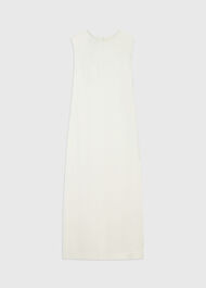 Fringe Back Midi Dress