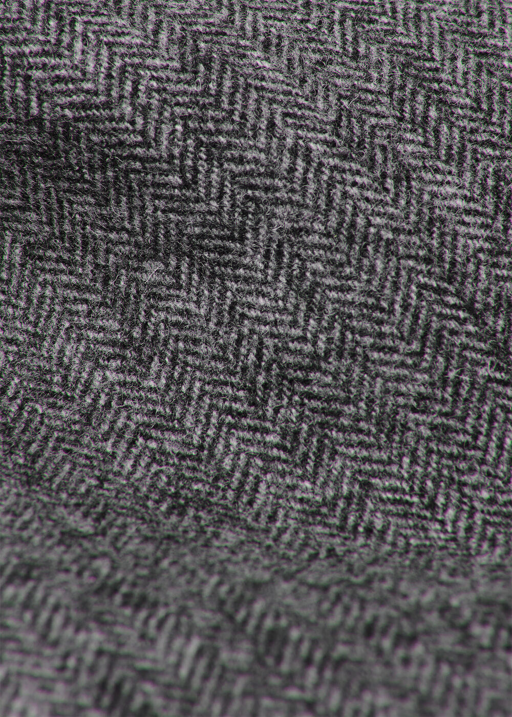 Herringbone Wool Blend Blazer