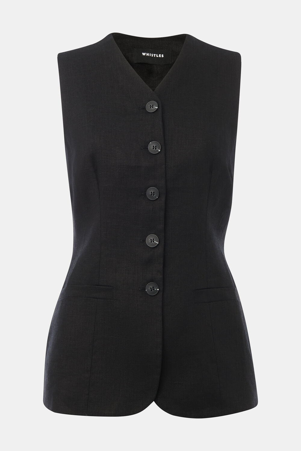 Molly Linen Waistcoat