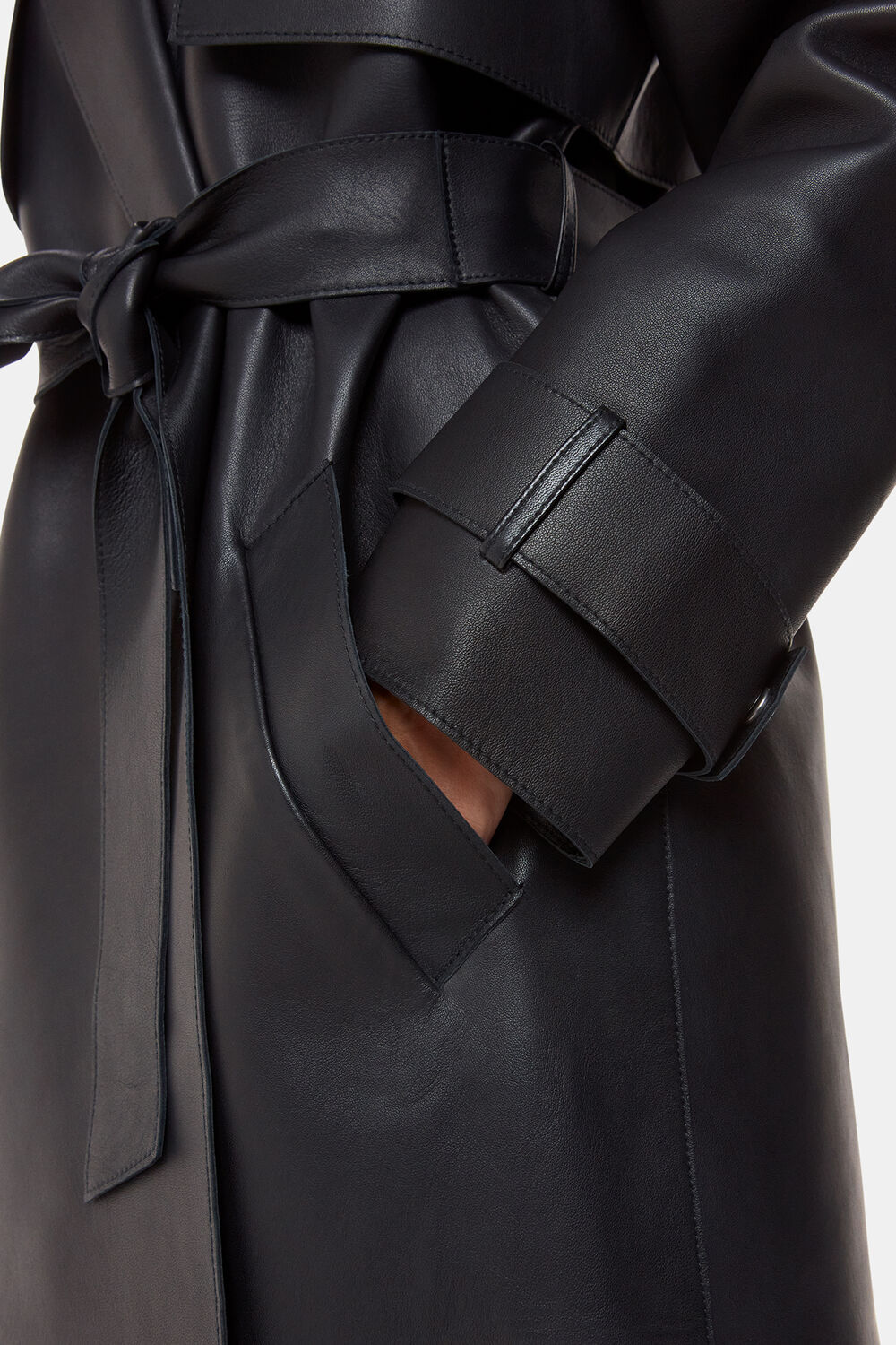 Faye Clean Bonded Trench Coat