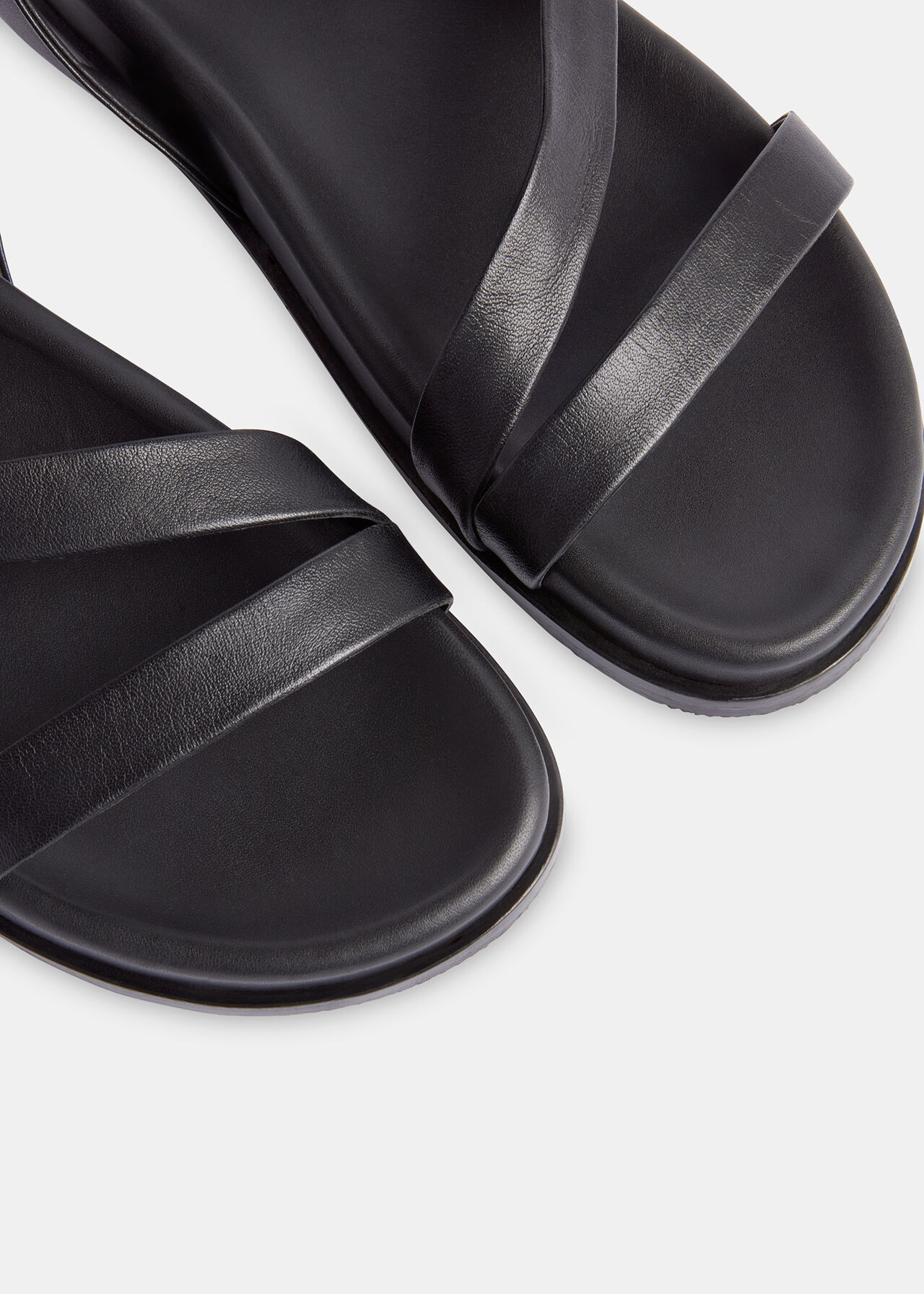 Gaia Asymmetric Strappy Sandal