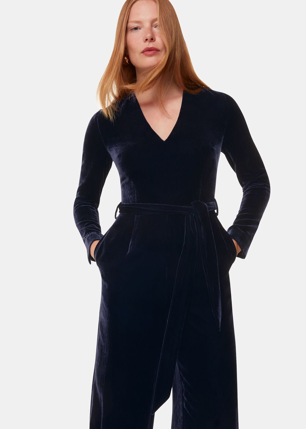 Elora Velvet Jumpsuit