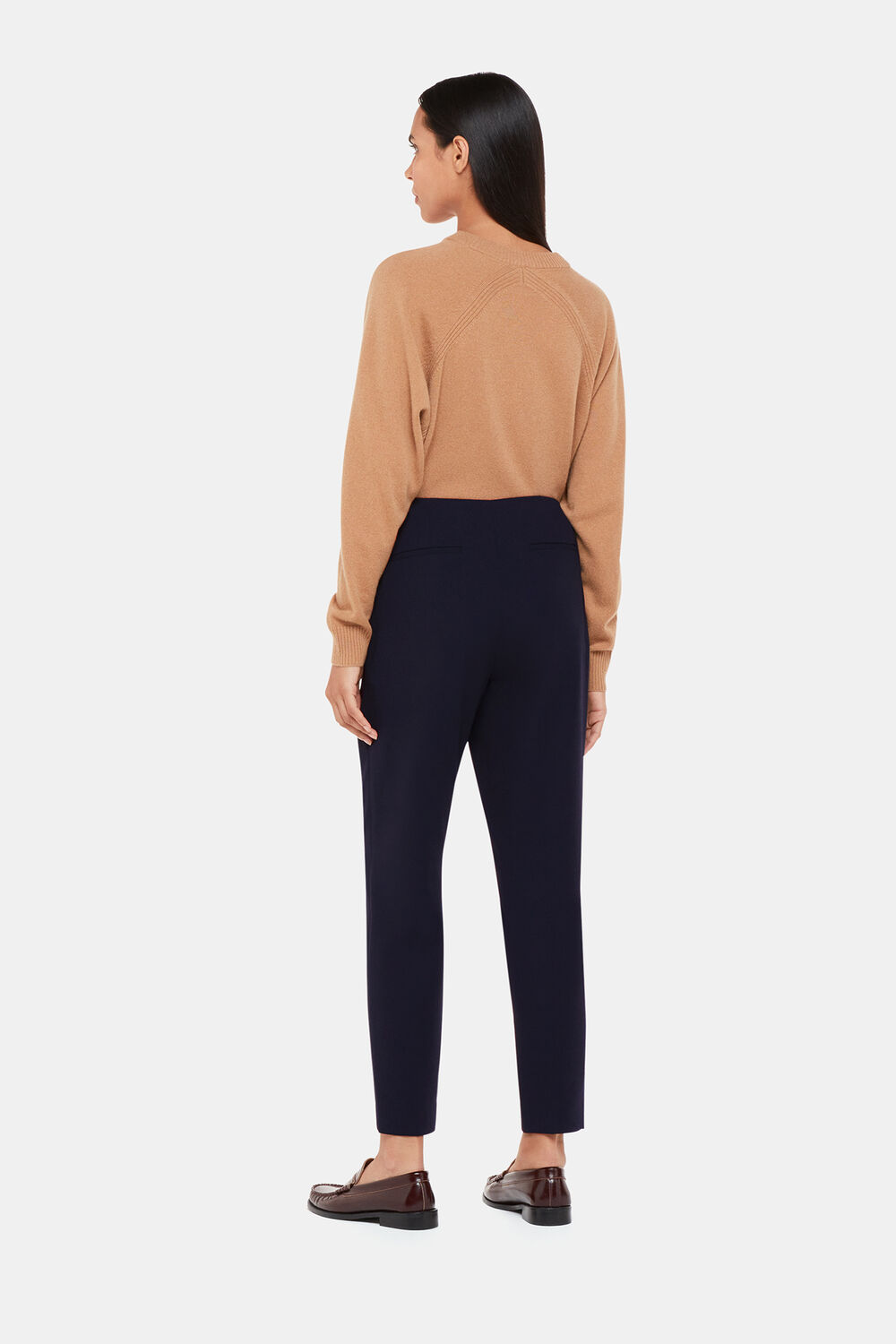 Navy Ella Essential Trouser