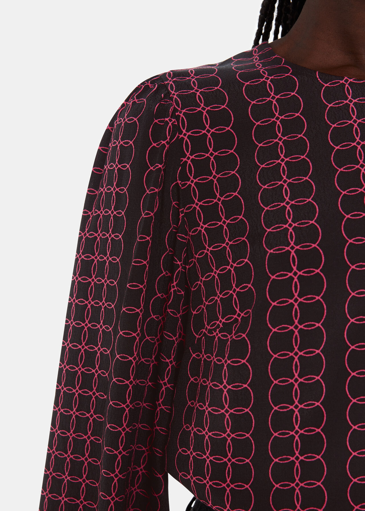 Circle Link Blouse