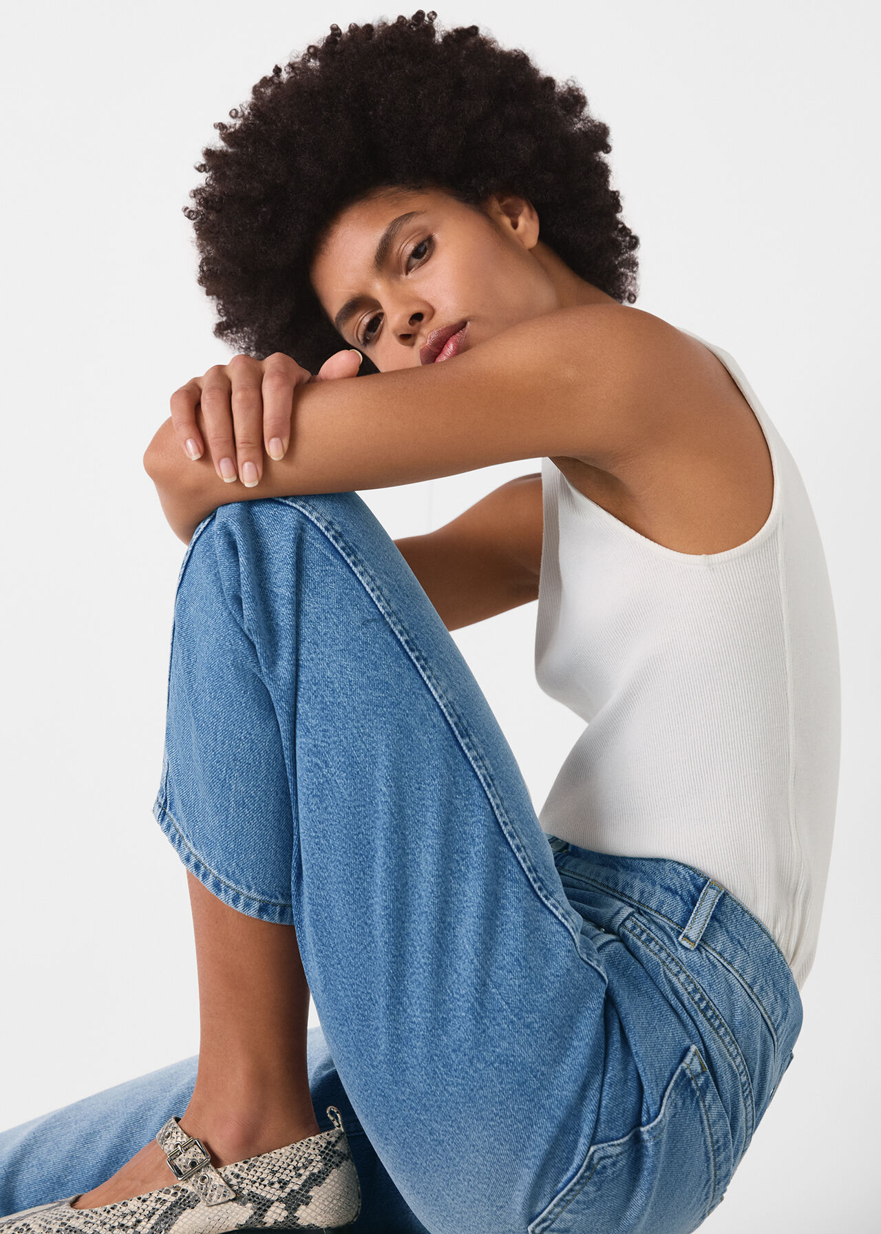 Authentic Barrel Leg Jean