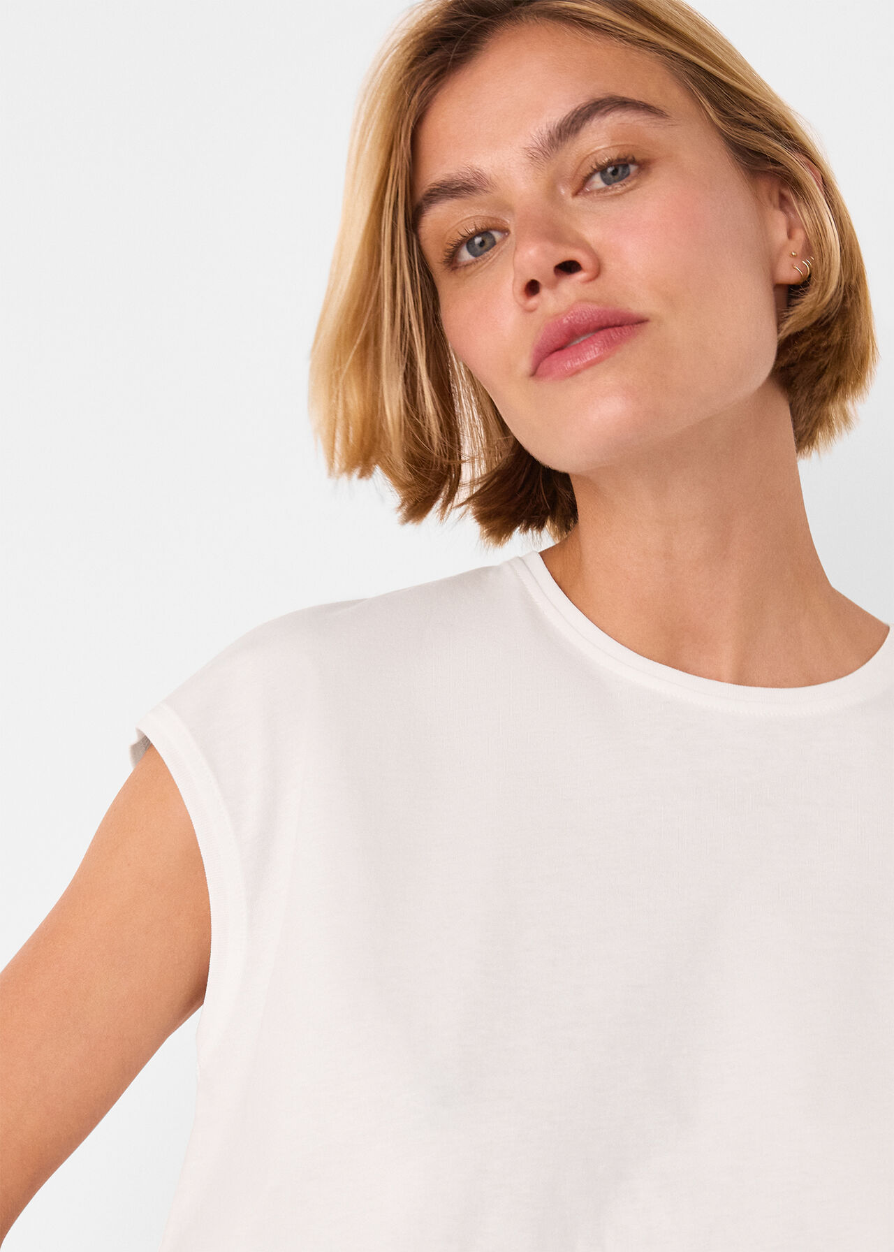 Cap Sleeve Tee