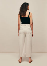 Rope Belted Casual Trouser