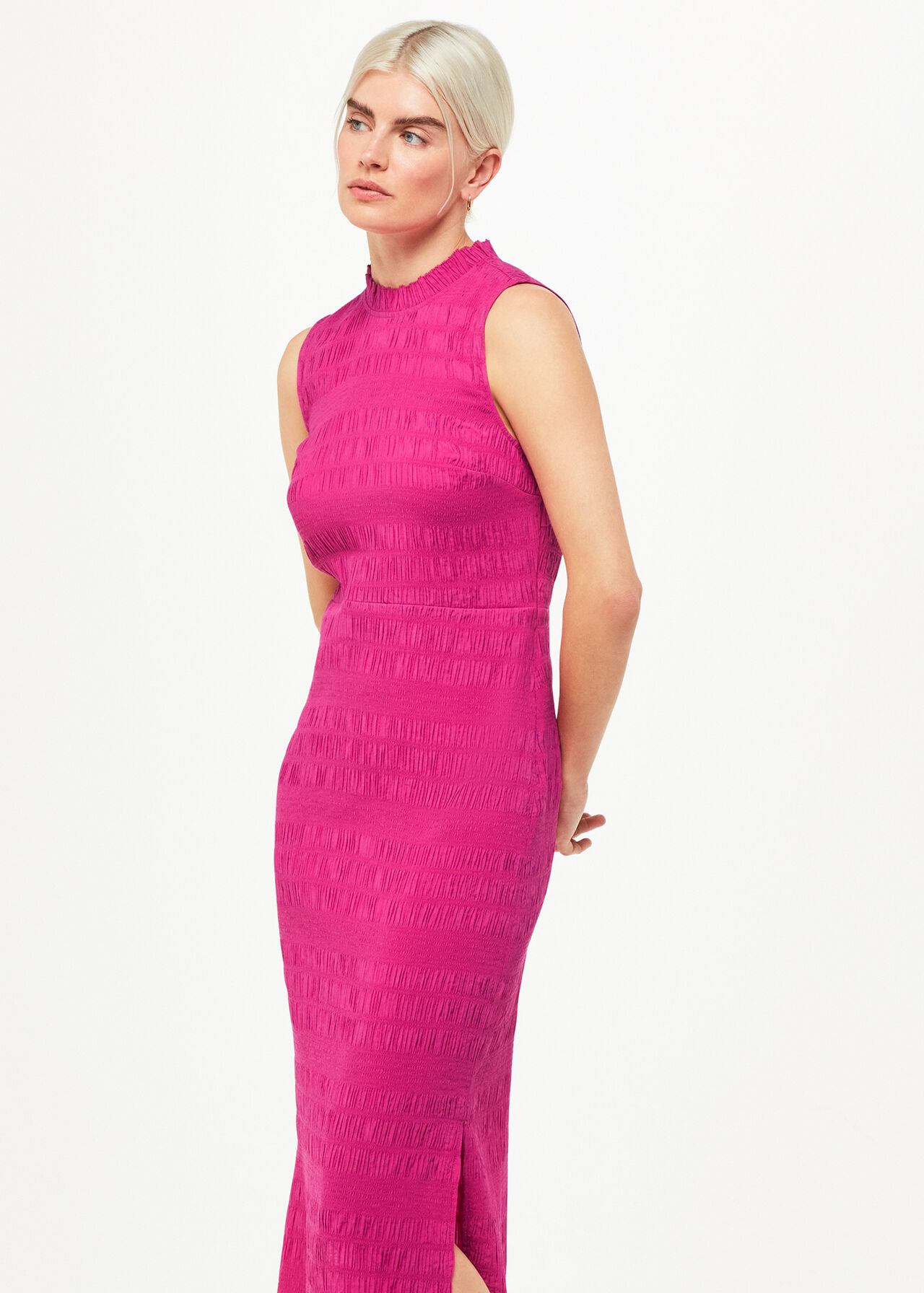 Petite Maya Plisse Dress