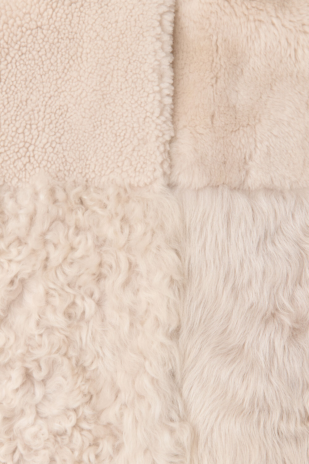 Ivory Hema Shearling Coat