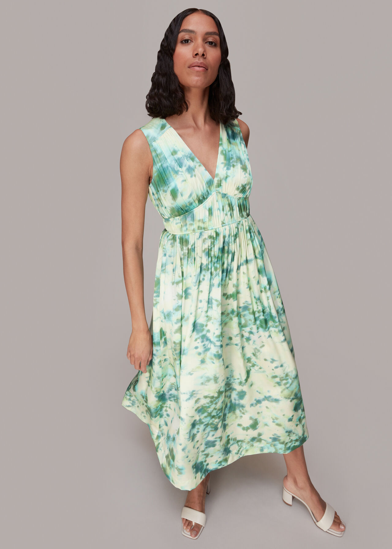 Waterflower Silk Mix Dress