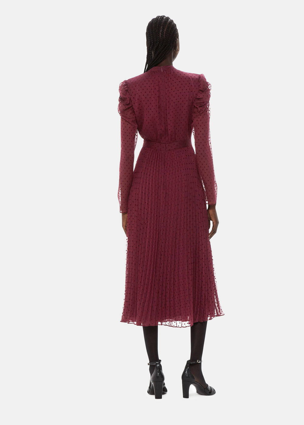 Dobby Velvet Celia Dress