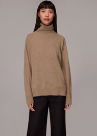 Cashmere Roll Neck Jumper