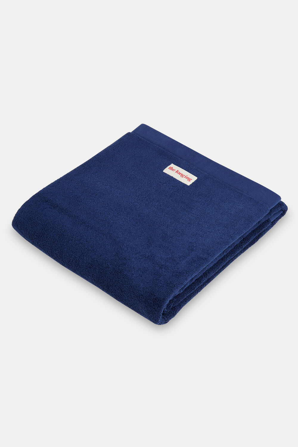 Navy The Longing Bath Sheet