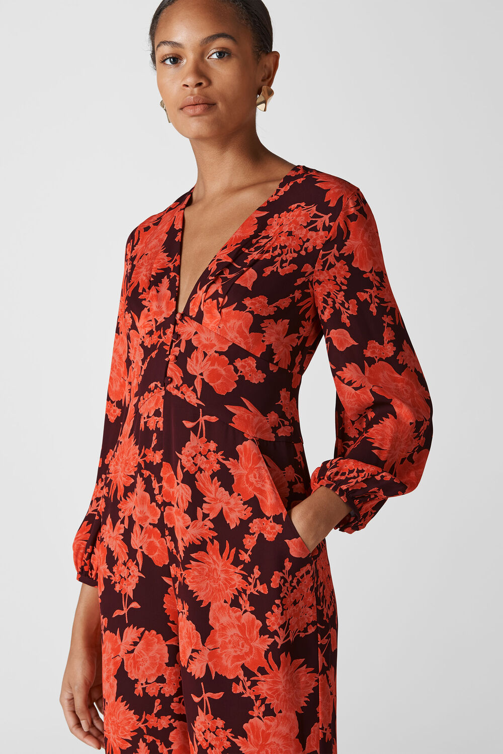 Juana Silk Jumpsuit