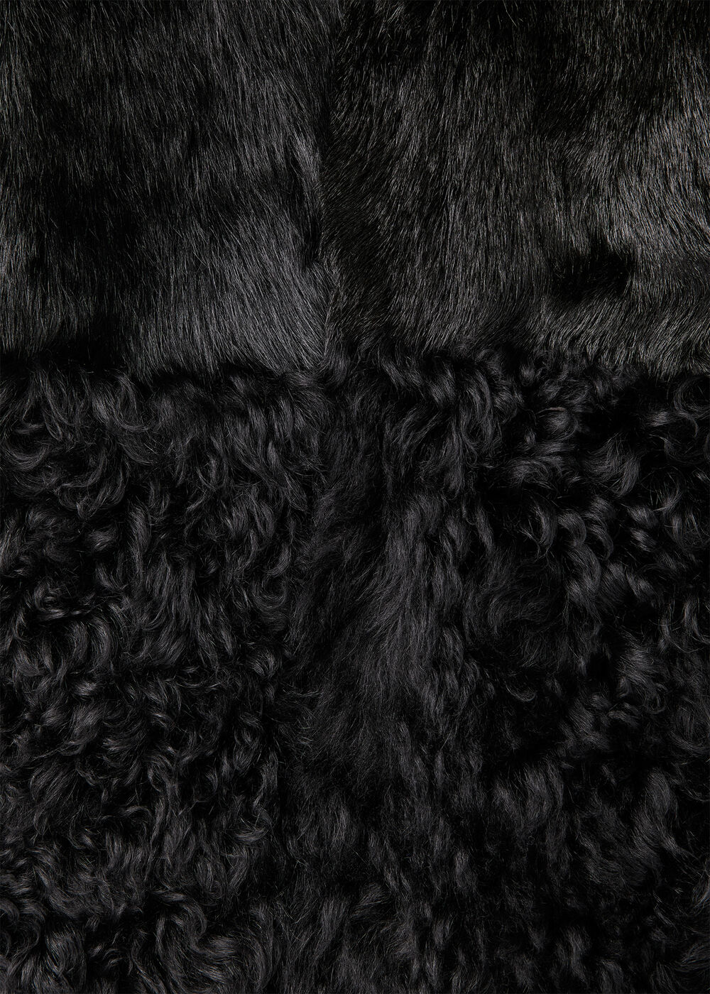 Cossma Shearling Longline Coat