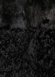 Cossma Shearling Longline Coat