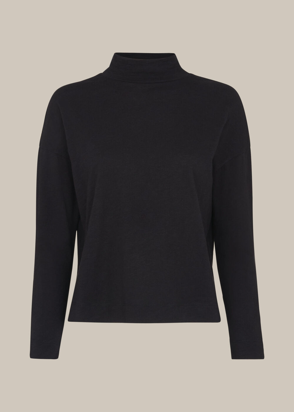 High Neck Relaxed Top