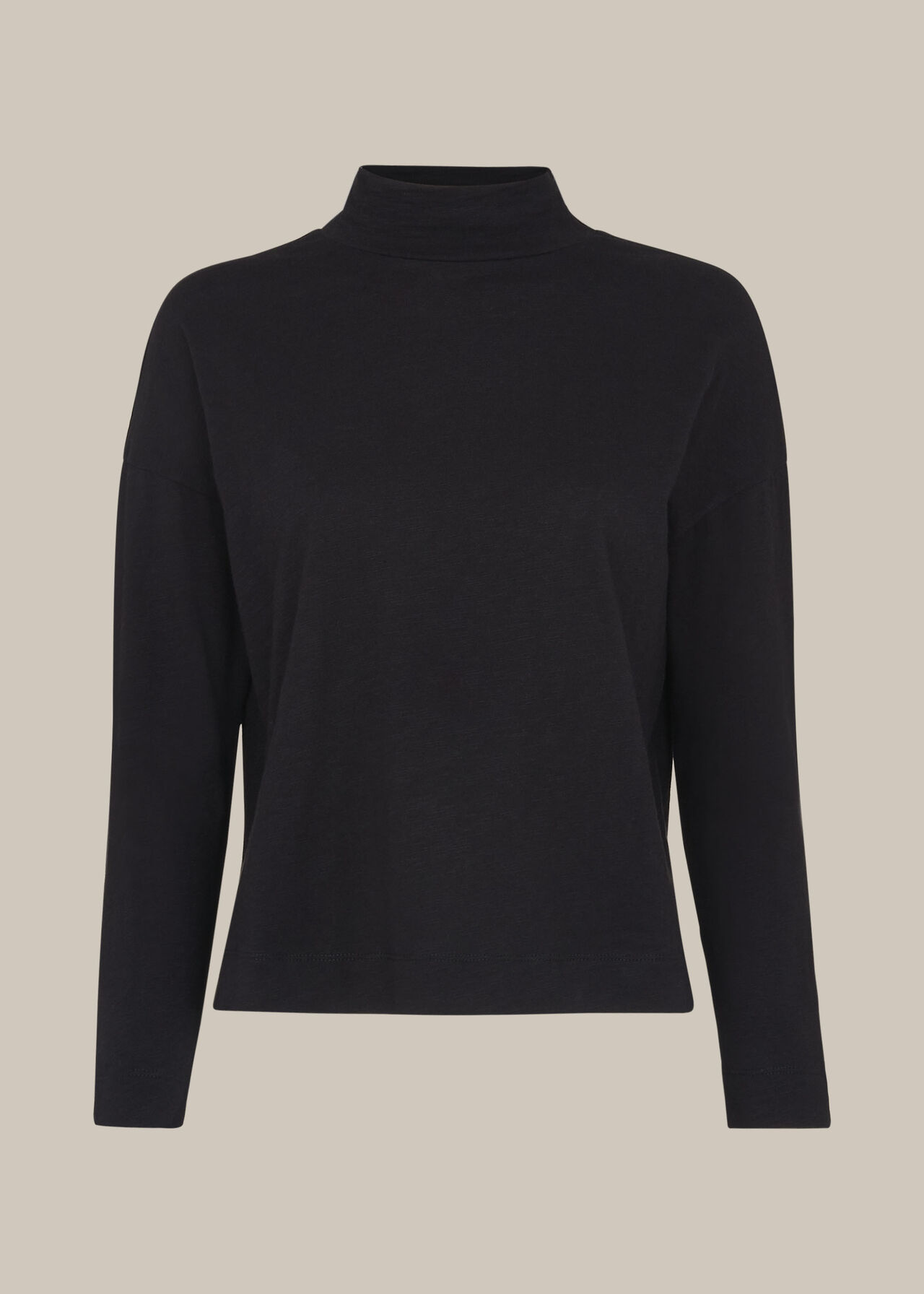 High Neck Relaxed Top