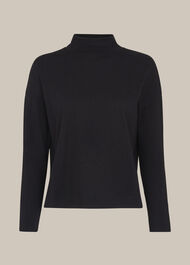 High Neck Relaxed Top