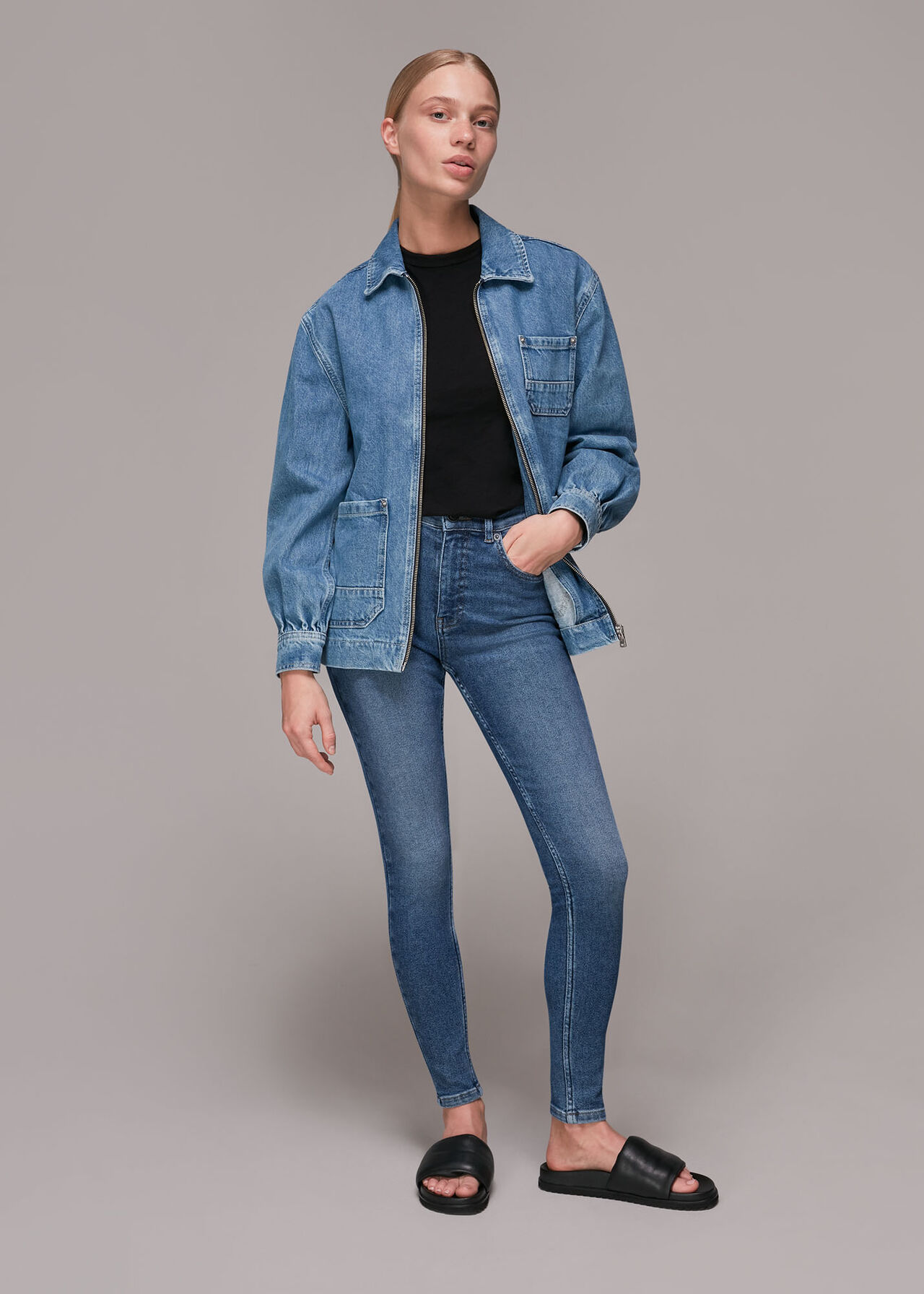 Stretch Sculpted Skinny Jean