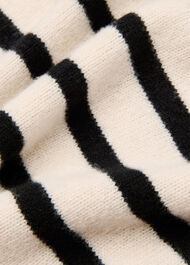 Stripe Wool Roll Neck