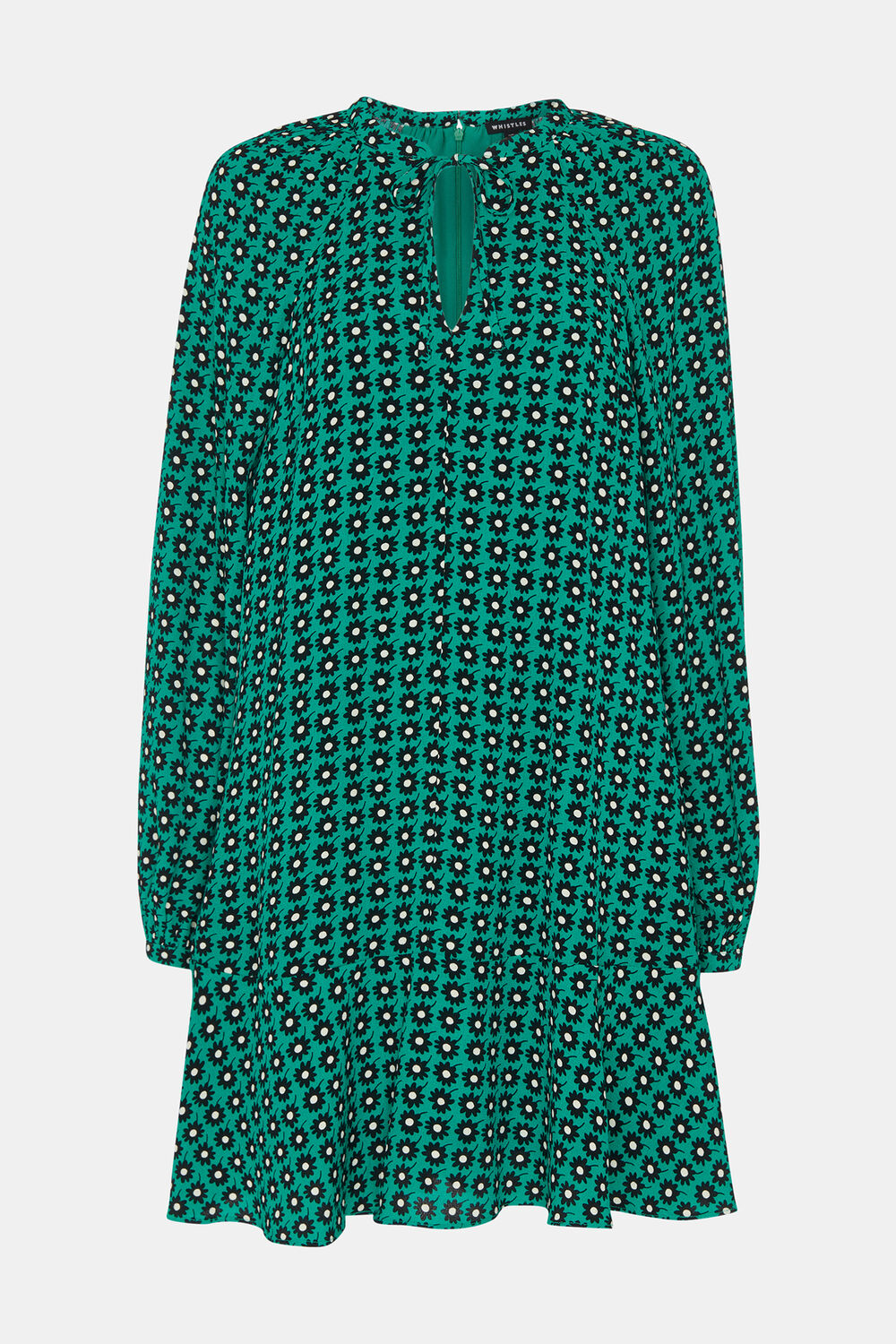 Floral Dot Flippy Dress