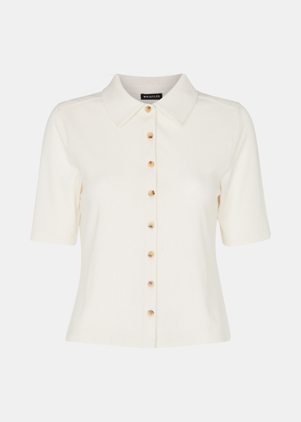 Grace Ribbed Polo