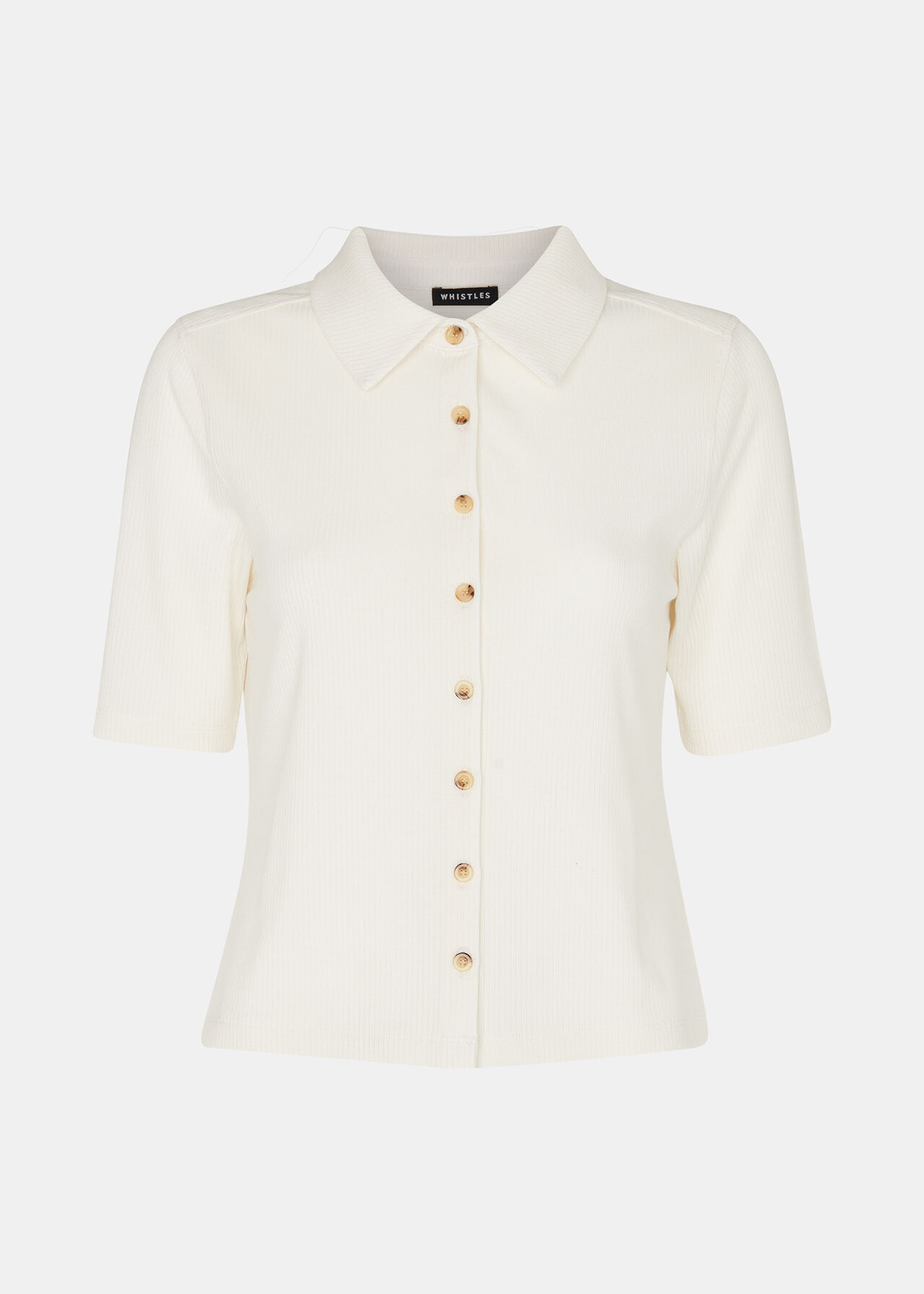 Grace Ribbed Polo