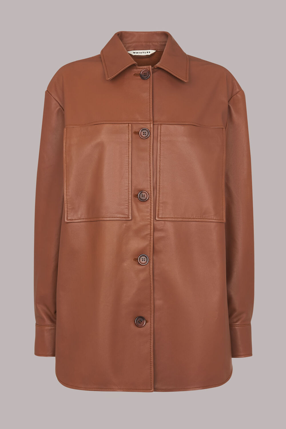 Cady Leather Pocket Overshirt
