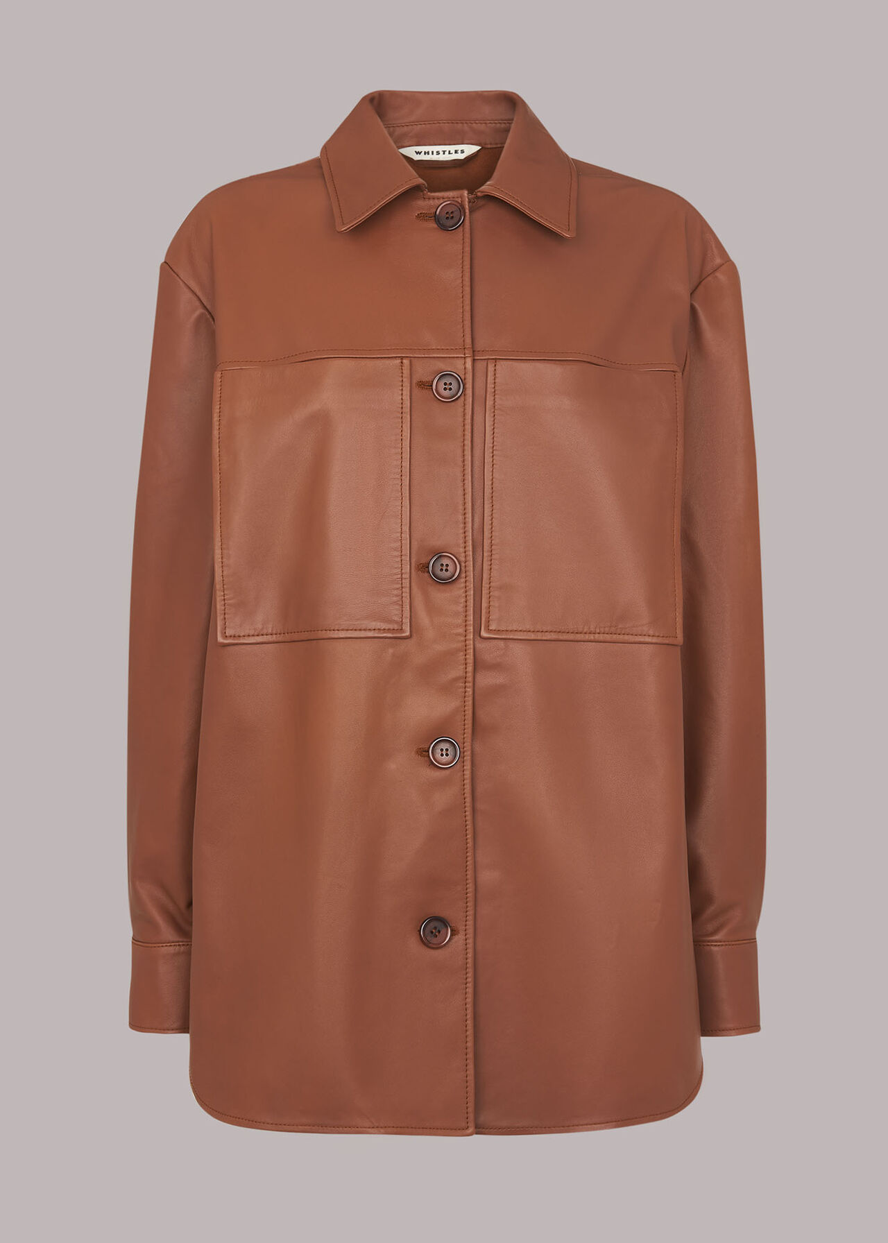 Cady Leather Pocket Overshirt